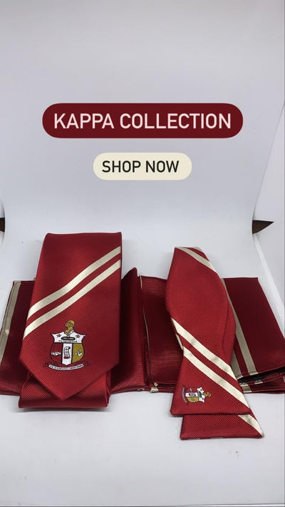 Show Your Pride in Kappa Alpha Psi with the High-Quality Ties and Bow Ties from the Kappa Collection