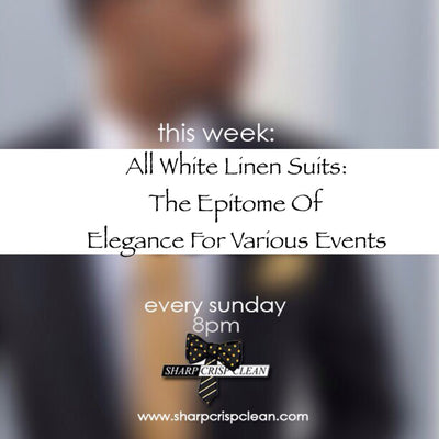 All-White Linen Suits: The Epitome of Elegance for Various Events